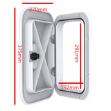 270x375mm Inspection Hatch Cover Plate Yacht ABS