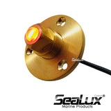 Brass drain plug LED light with base Bronze for Drain Plug 1 Inch Hole Fishing Under water