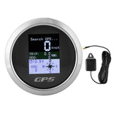 85mm GPS Speedometer Backlight Digital Odometer Stainless Waterproof