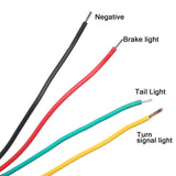2PCS 12V 24V LED Tail Light Taillight Turn Signal