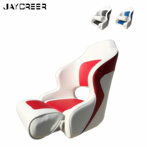 JayCreer Deluxe Low Back Folding Boat Seat