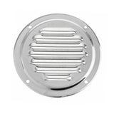 4" / 5" (102mm/126mm) Stainless Steel Vent Round Louvered Vent