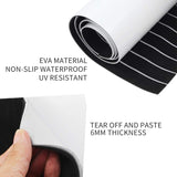 240x45cm Self Adhesive EVA Foam Teak Sheet