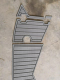 2003 Regal 2200 Bowrider Boat Swim Platform Pads 1/4" 6mm FOAM Teak Decking